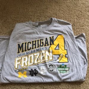 University of Michigan grey T-shirt
